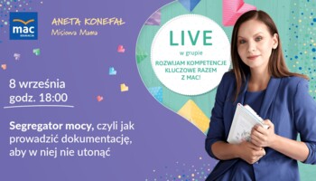 [Retransmisja] Segregator mocy, czyli jak prowadzić dokumentację