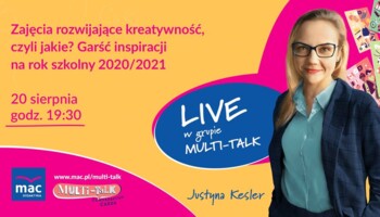 [Retransmisja] Zajęcia rozwijające kreatywność, czyli jakie?