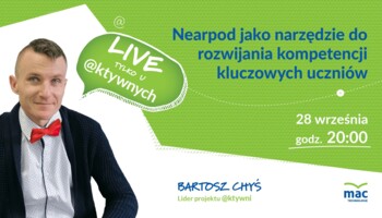 [Retransmisja] Nearpod - narzędzie do rozwijania kompetencji kluczowych