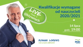 [Retransmisja] Kwalifikacje wymagane od nauczycieli 2020/2021