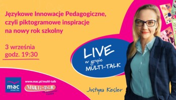 [Retransmisja] Językowe Innowacje Pedagogiczne, czyli piktogramowe inspiracje na nowy rok szkolny