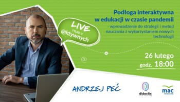 Podłoga interaktywna w edukacji  w czasie pandemii