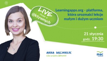 LIVE: Learningapps.org - platforma, która urozmaici lekcje
