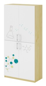 Regał A mono - pracownia chemiczna