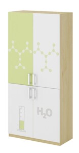 Regał E kolor - pracownia chemiczna