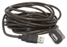 Kabel USB 5 m bez wzmacniacza, męsko - żeński