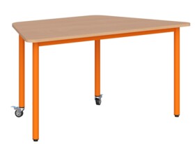Stół mobilny trapez 140x70 cm rozmiar 6