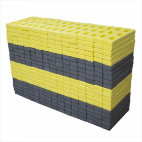 Klocki piankowe Perfect 300 elementów