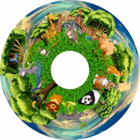 Tarcza do projektora Aura LED - Zoo