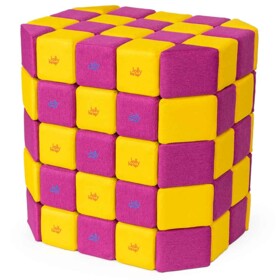 Klocki Jolly Heap basic zółto - pomarańczowe