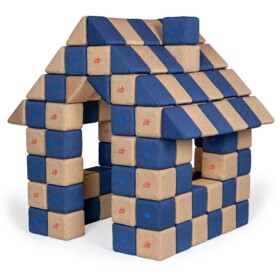 Klocki Jolly Heap joy beżowo - granatowy