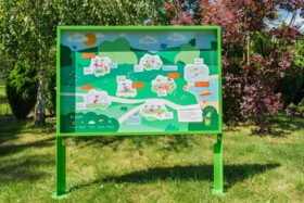 Tablica edukacyjna dwustronna Kontynenty – Pierwsza Pomoc