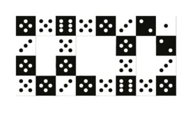 Gra podwórkowa Klasy nieskończone 3 Domino małe