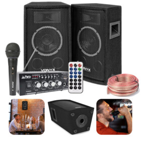 Profesjonalny zestaw karaoke Vonyx 500W