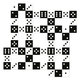 Gra podwórkowa Klasy nieskończone 1 Domino duże 