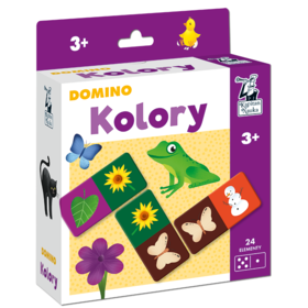 Gra edukacyjna Domino - Kolory Kapitan Nauka