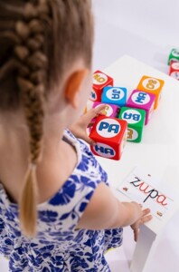 Kostki edukacyjne Spółgłoski