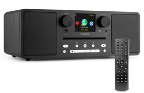 Miniwieża CD/BT/DAB+/radio internetowe Audizio