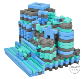 Piankowe puzzle XXL Mammutico Smart 115. Zestaw Spacer w chmurach