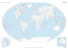Mapa konturowa świata