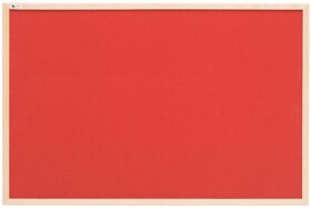 Tablica korkowa L czerwona