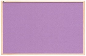 Tablica korkowa L fioletowa