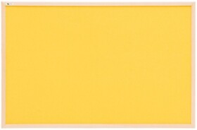 Tablica korkowa L żółta