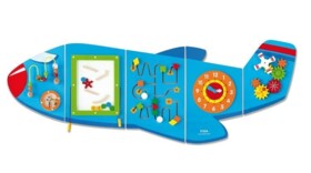 Sensoryczna tablica manipulacyjna Samolot XL 50673 Viga