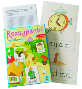 Rozsypanki obrazkowe. Zestaw I