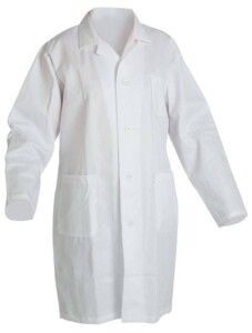 Fartuch biały laboratoryjny S