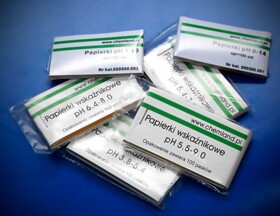 Papierki wskaźnikowe pH 1-14 (100 szt.)