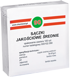 Sączki jakościowe średnie 70mm
