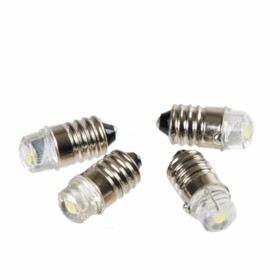 Lampy żarowe do oprawek E10 - 10 sztuk