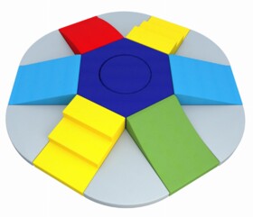 Zestaw piankowy Happy Playground. Zestaw 1