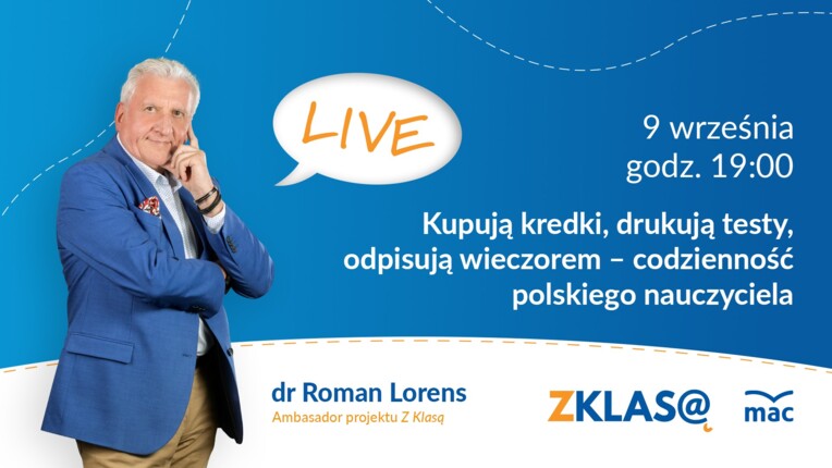 [LIVE Z KLASĄ] Kupują kredki, drukują testy, odpisują wieczorem – codzienność nauczyciela
