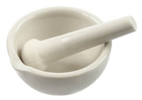 Moździerz porcelanowy z tłuczkiem 900 ml