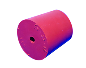 Korek gumowy, 1 otwór 14x18x20 mm