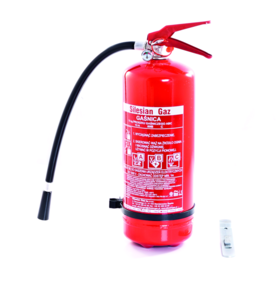Gaśnica przeciwpożarowa 4 kg ABC