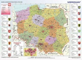 Mapa administracyjna Polski (2015)