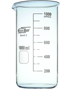 Zlewka wysoka ze szkła borokrzemowego 50 ml