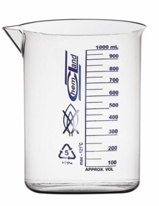 Zlewka niska szklana 150 ml