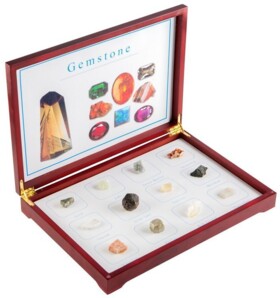 Próbki kamieni szlachetnych