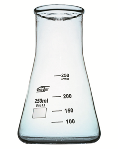 Kolba stożkowa szeroka szyja 100 ml