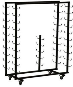 Stojak na mapy - metalowy, podwójny