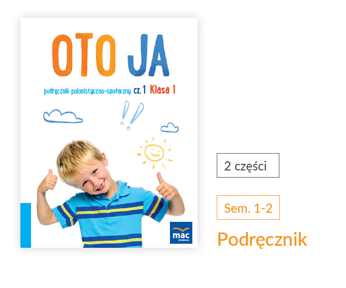 Płyta Do Edukacji Informatycznej Oto Ja Oto ja - klasa 1