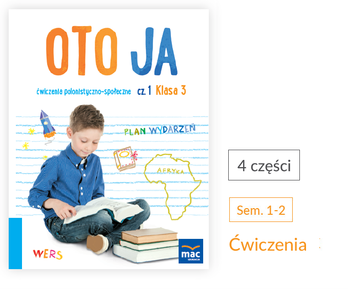 Oto Ja Klasa 3 Piszę Zeszyt Zadań Polonistycznych Odpowiedzi Oto ja - klasa 3
