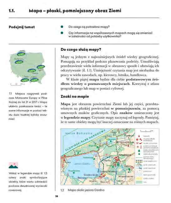 Geografia Klasa 5 Nowa Era Mapa Polski Geografia - klasa 5